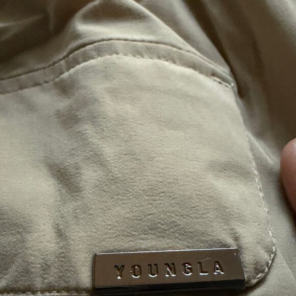 Men's YoungLA, 218 Travel Cargo Joggers, Light and Versatile, L, NWT, Tan - Picture 7 of 9